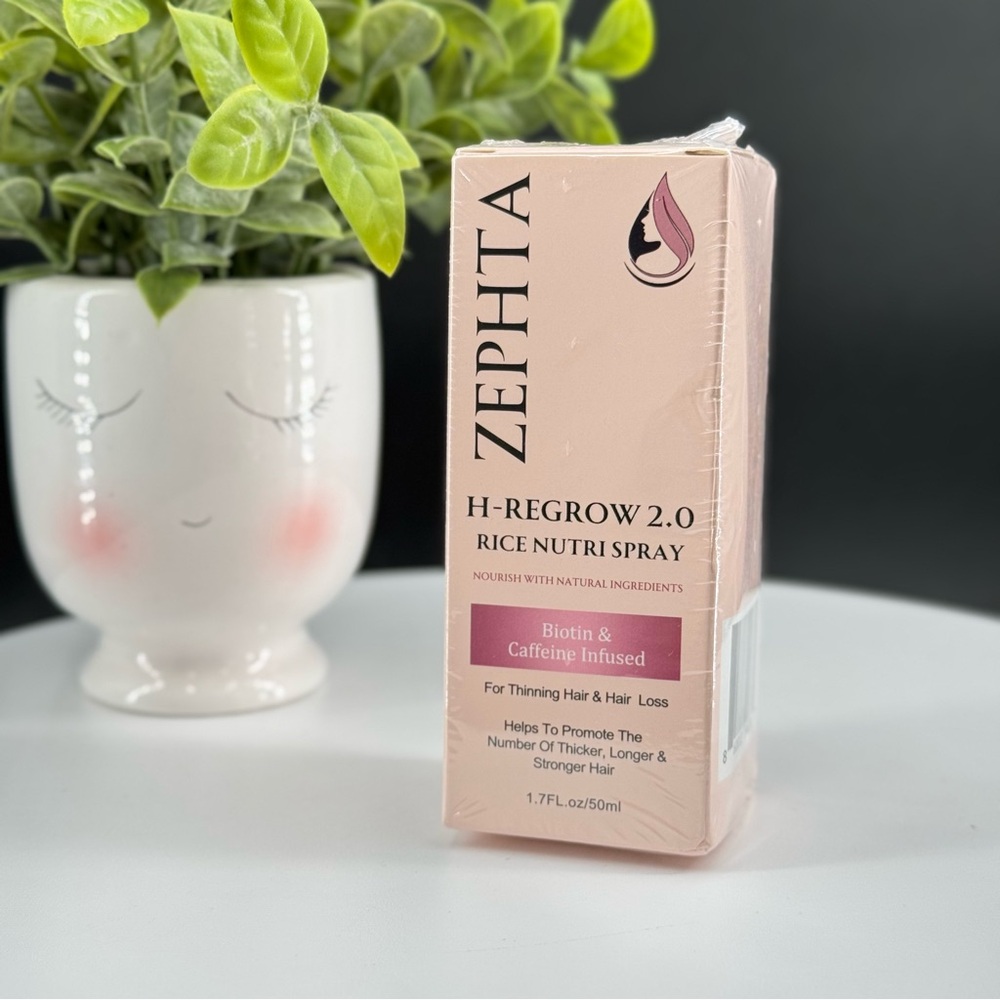 NWT Zephta Hair Growth H-Regrow 2.0 Rice Nutri